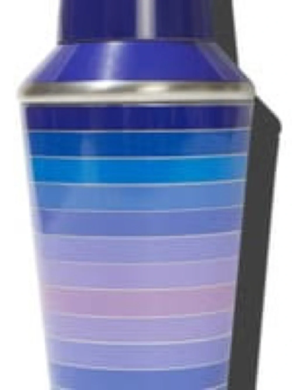New Jonathan Adler Scala Cocktail Shaker featuring retro style stripes